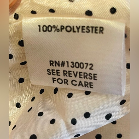 Elegant Black Blazer with Polka Dot Lining - Picture 5 of 5